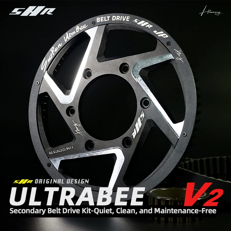 Ultra Bee V2 secondary belt drive