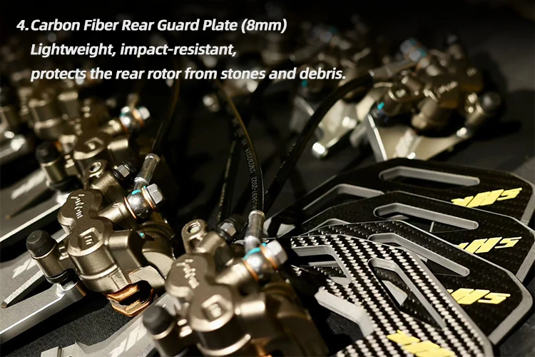 Original SHR graphic showing the 8 mm carbon fiber rear guard