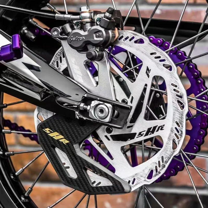 Rear brake conversion installed on a Light Bee; caliper not included